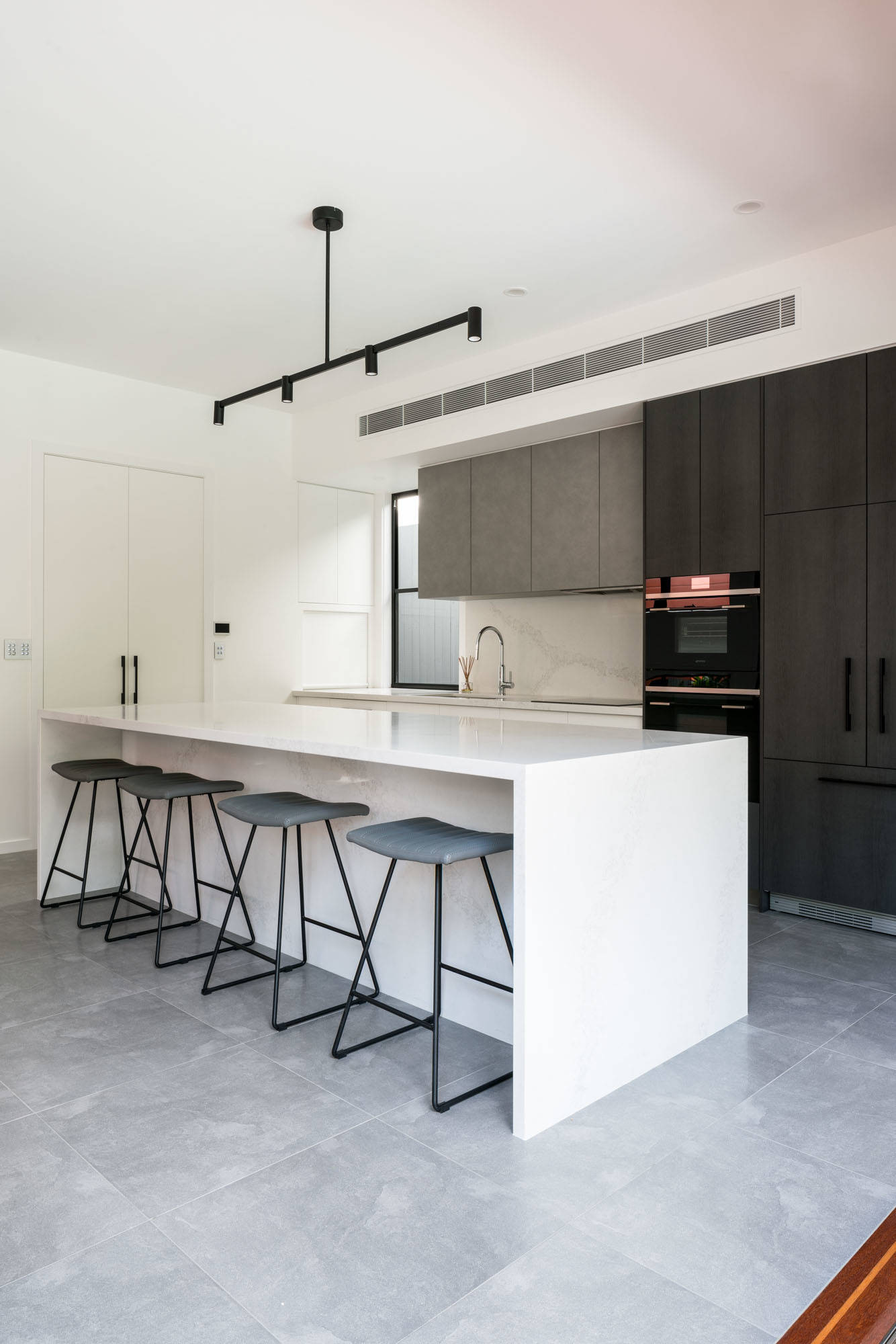 Ultra-Modern Aesthetic - Impala Kitchens  Modern kitchen storage, Kitchen  cabinet design, Modern kitchen