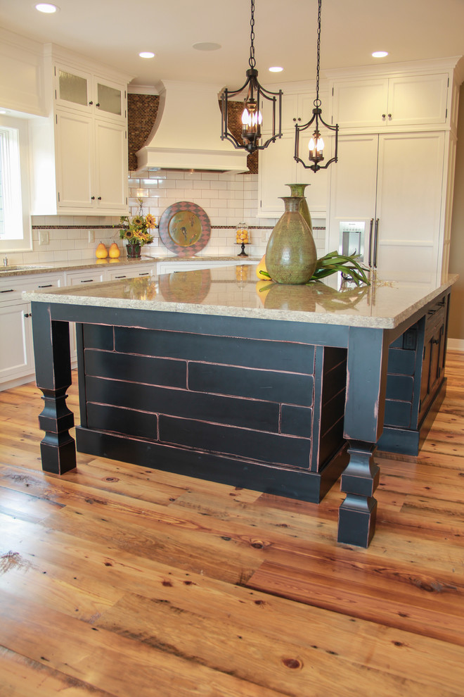 painted Farmhouse Kitchen Other by THORCRAFT Custom Kitchens