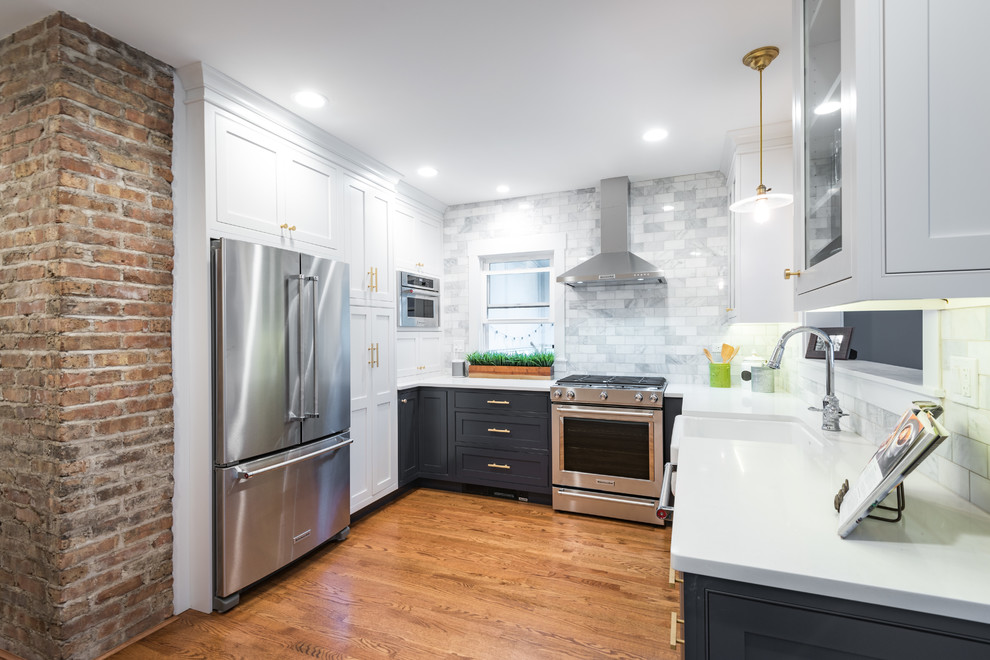 Palatine Restored Kitchen Contemporary Kitchen Chicago by GS