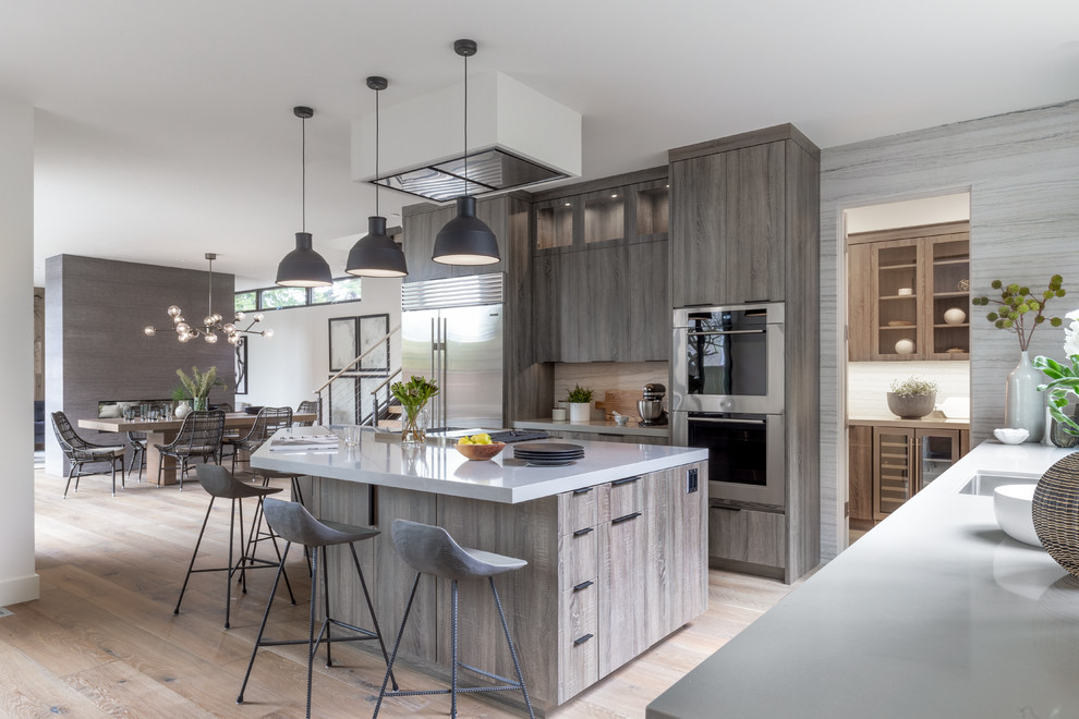 Palo Alto Modern - Modern - Kitchen - San Francisco - by Sarahliz ...
