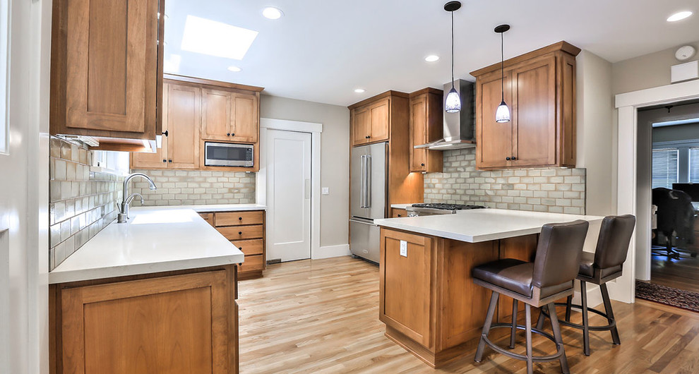 Palo Alto Transitional Kitchen Remodel - Transitional ...