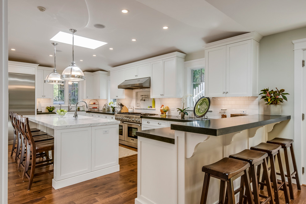 Palos Verdes Transitional Transitional Kitchen Los Angeles Houzz