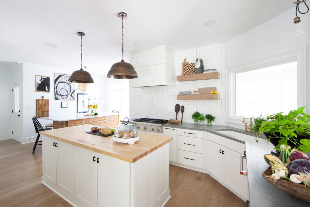 Pannell Project - Transitional - Kitchen - Charlotte - by Lucy and ...