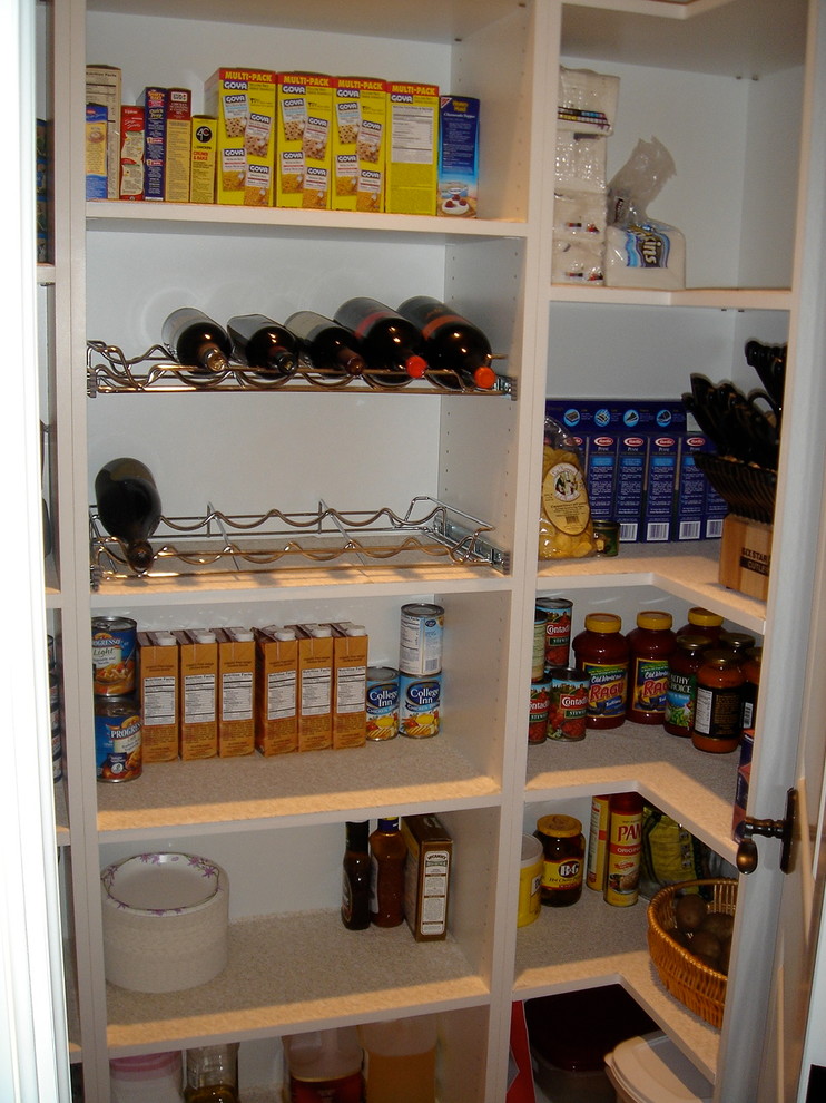 Pantries/Broom Closets Traditional Kitchen New York by Andrea