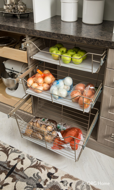 Pantry - Baskets - Transitional - Kitchen - Burlington - by Inspired  Closets Vermont | Houzz