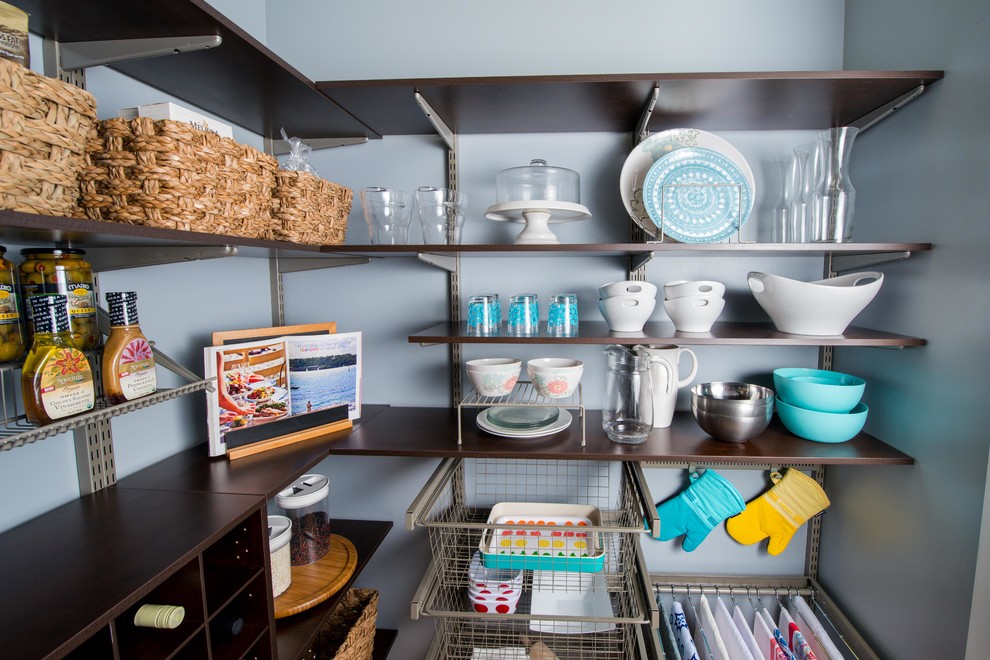 Pantry Shelving Organization Organized Living freedomRail in