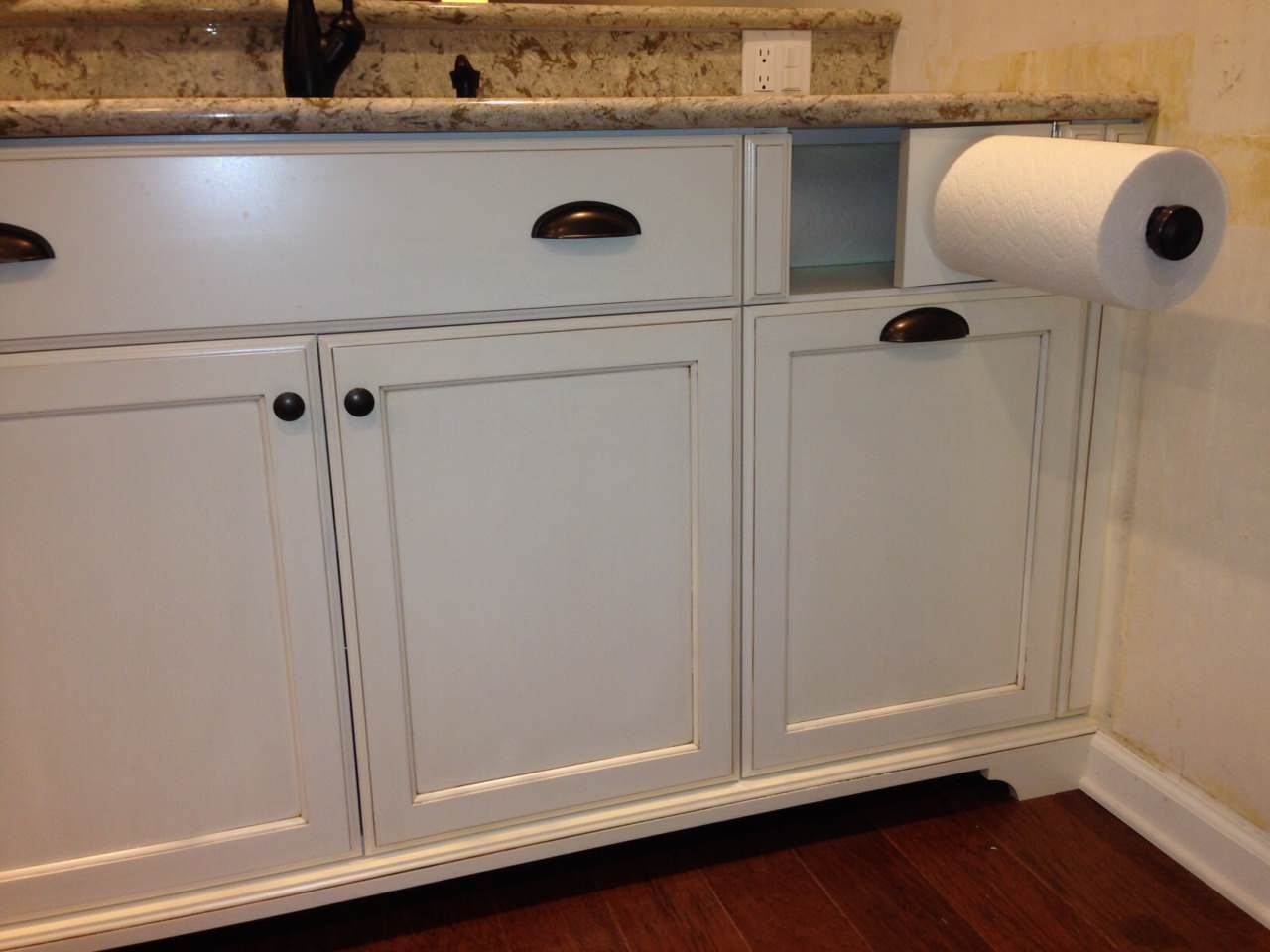 Built-In Cabinet Paper Towel Holder - Kitchen & Bath Design News