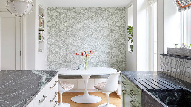 Park Slope Row House Breakfast Nook - Transitional - Kitchen - New York - by Ben Herzog | Houzz IE Park Slope Row House Breakfast Nook - Transitional - Kitchen - New York - by Ben Herzog | Houzz IE
