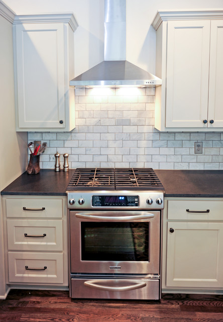 Partial Overlay Cabinets - Transitional - Kitchen - Atlanta - by Thomas ...