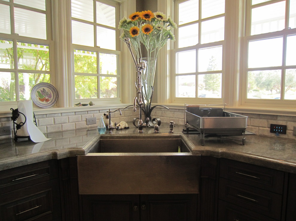 Paso Robles Vineyard Estate Traditional Kitchen San Luis Obispo