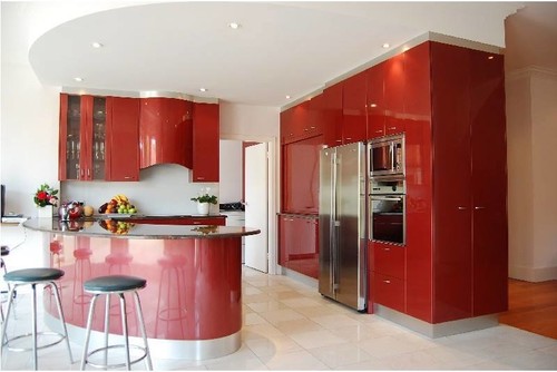 Червен дизайн на кухня: вдъхновяващи идеи за дизайн на червена кухня