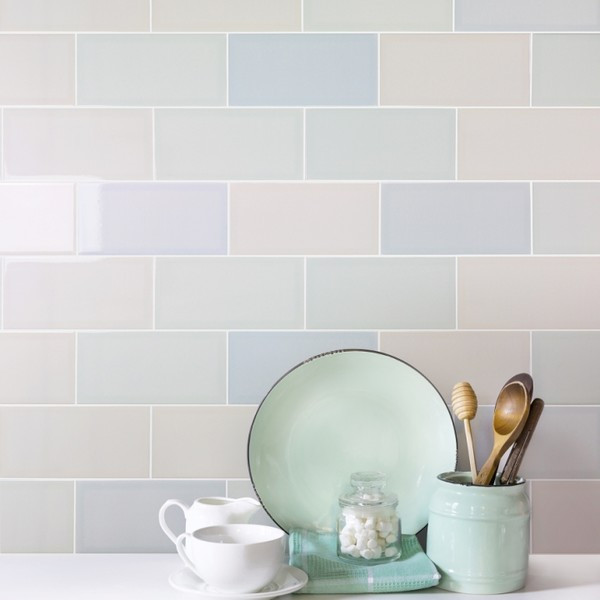 Pastel Wall Tiles Eco Subtle Shades Direct Tile Warehouse Cucina
