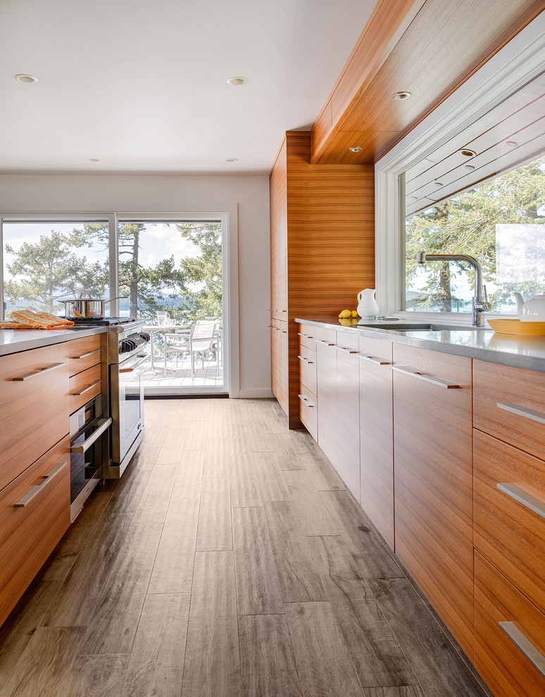 Inspiration for a coastal kitchen remodel in Vancouver