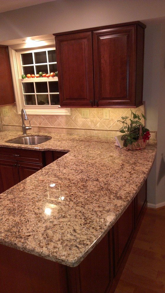 Peninsula Kitchen - Traditional - Kitchen - Cincinnati - by Countertops ...