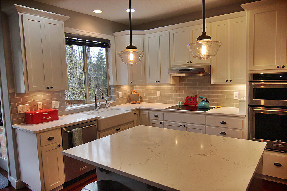 Pental Quartz 3cm Misterio Contemporary Kitchen Portland by