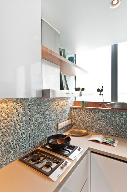 Penthouse At Lincoln Suites Singapore Contemporary Kitchen Singapore By Architology