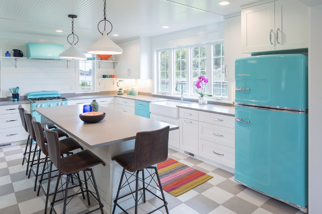 30 Kitchens With Checkered Floors