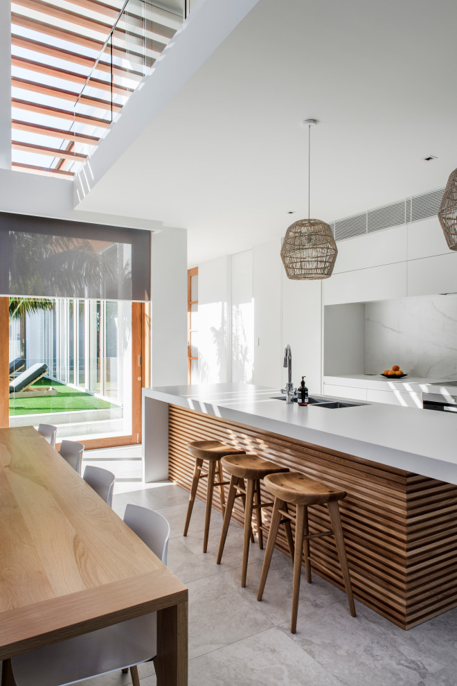 peregian beach 2 residence - Beach Style - Kitchen ...