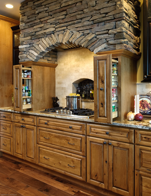 Perkins R stico Cocina Otras Zonas De Petoskey Kitchen And Bath 
