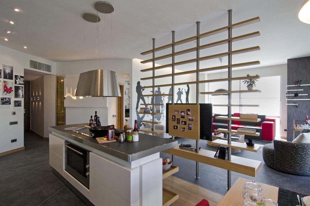 Minimalist kitchen photo in Other