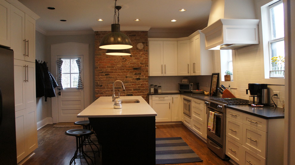 Perry Transitional Kitchen Nashville by Kitchen TuneUp
