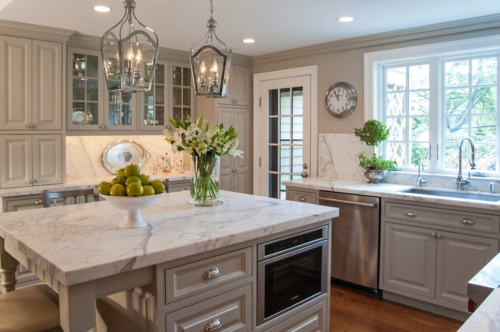 Philadelphia Stylish Kitchen Renovation - Traditional - Kitchen