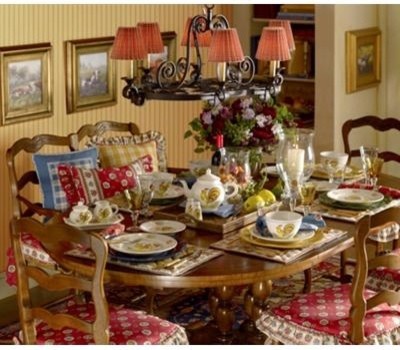 Photo of a farmhouse dining room in Orange County.