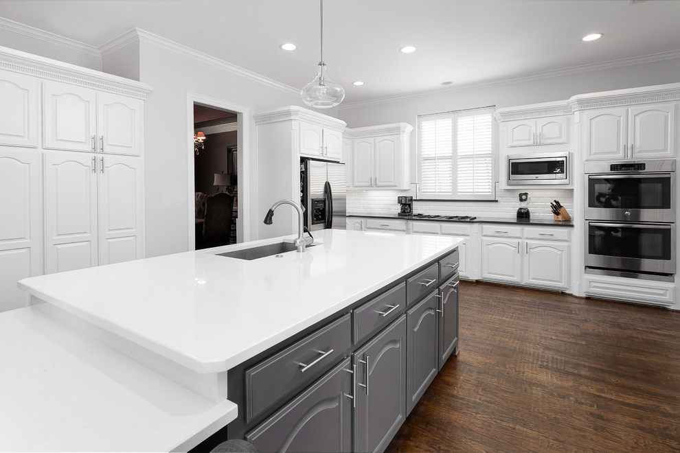 Plano Kitchen & Family Room Remodel Transitional Kitchen Dallas