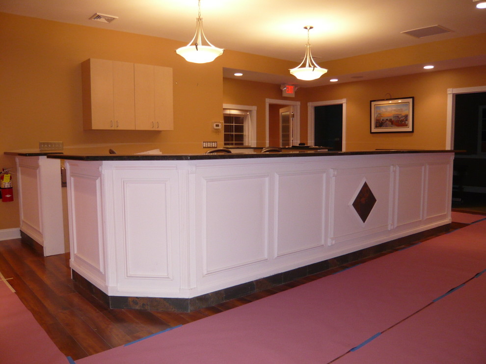 Photo of a large traditional kitchen in New York.