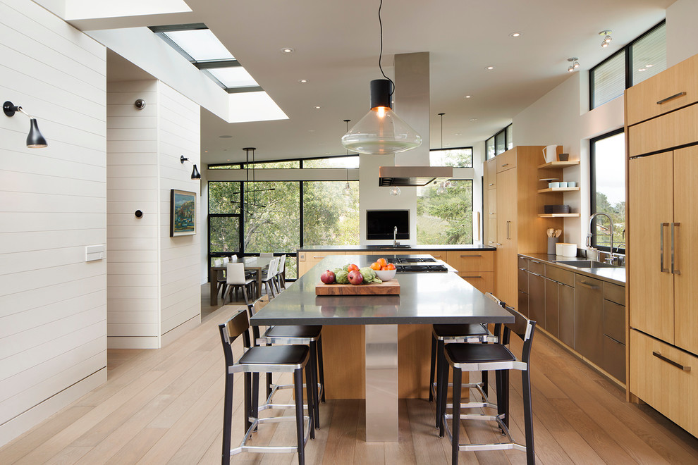 Contemporary kitchen in San Francisco.