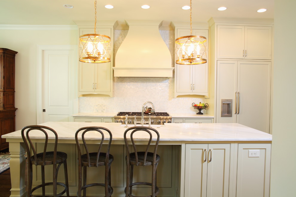 Pond Road Traditional Kitchen Atlanta by Keystone Millworks Inc
