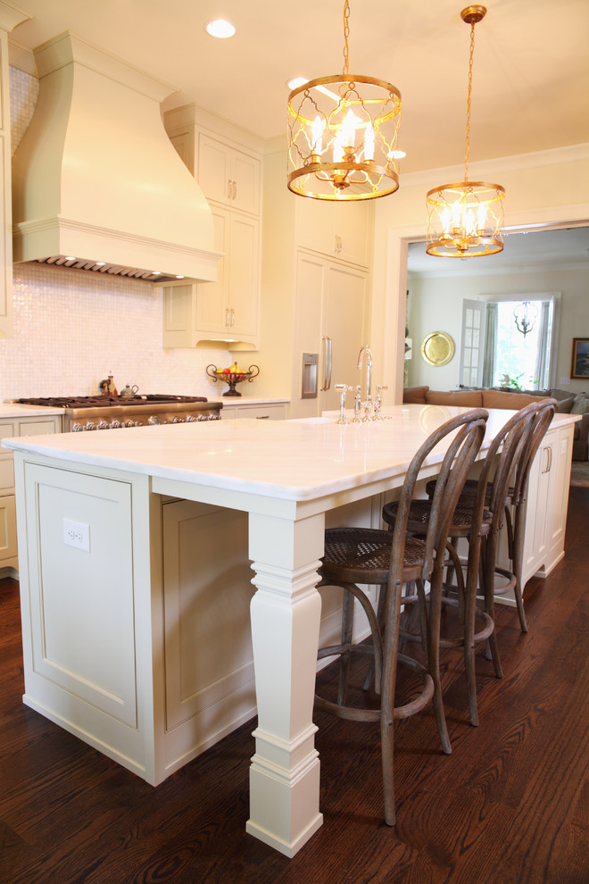 Pond Road Traditional Kitchen Atlanta by Keystone Millworks Inc