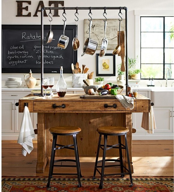 Pottery Barn Traditional Kitchen