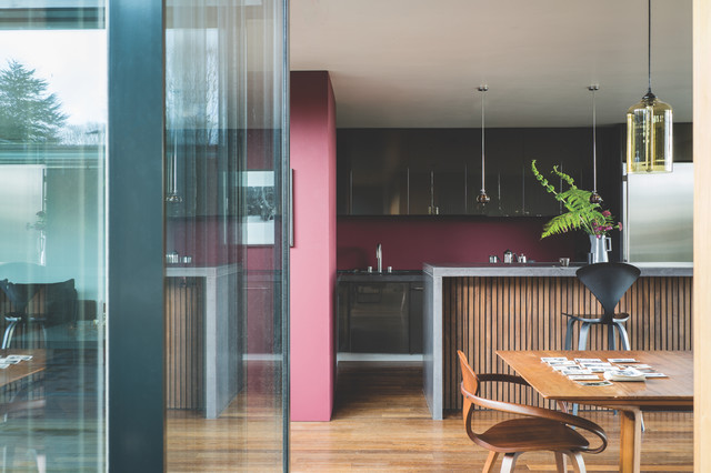 Preference Red Kitchen - Contemporary - Kitchen - Dorset - by Farrow ...