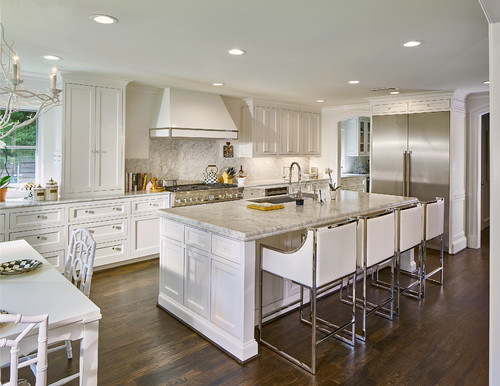 Transitional chef’s kitchen