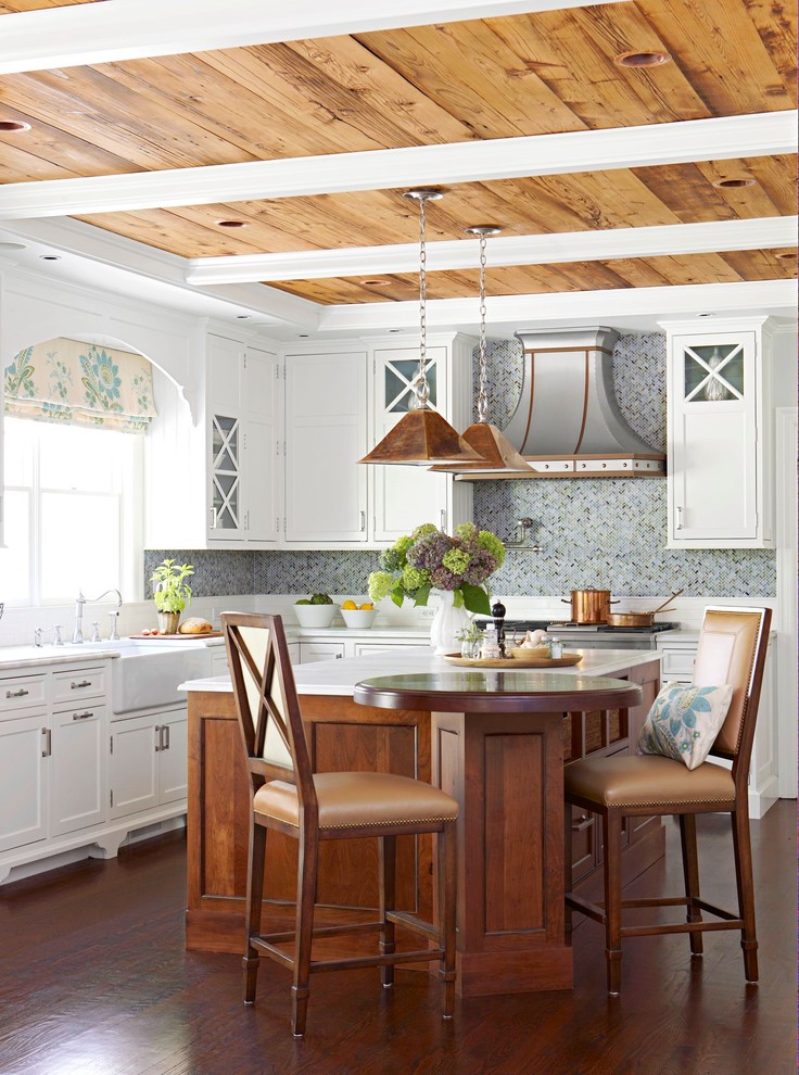 Pretty in Pound Ridge - Rustic - Kitchen - New York - by Rebecca