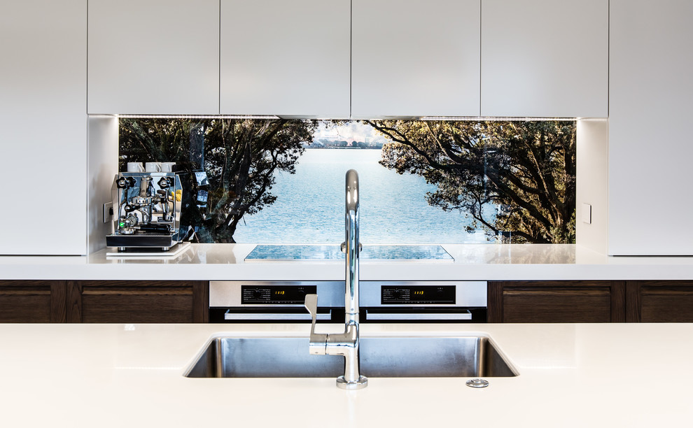 Printed Glass Splashbacks - Contemporary - Kitchen - Auckland - by ...