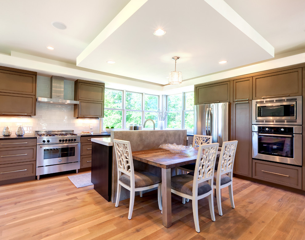 Prior Lake Custom Home Contemporary Kitchen Minneapolis by AMEK