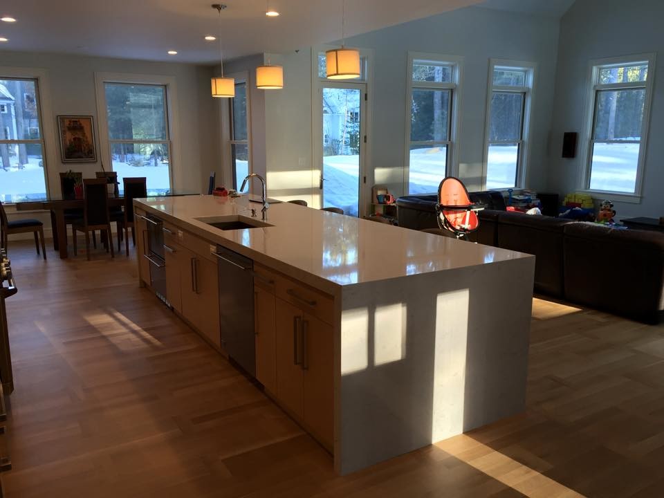 Private Residence Kitchen Modern Kitchen Boston by WoodCraft