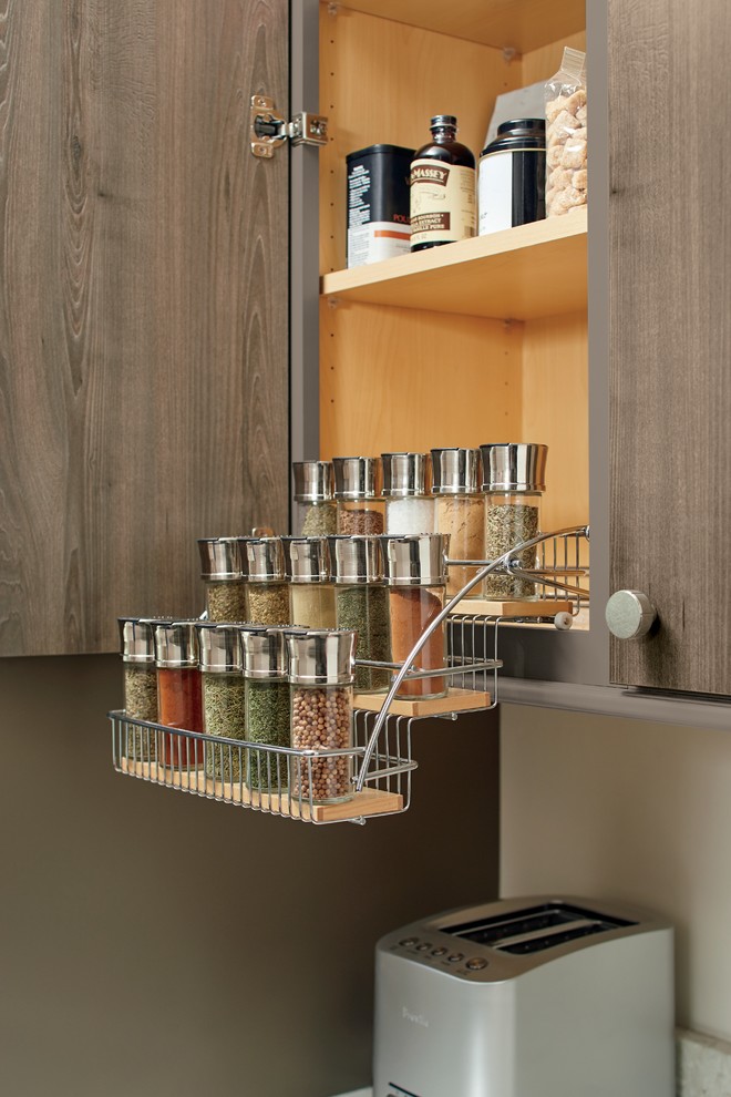 Pull Down Cabinet Spice Rack, In Cabinet Spice Rack Slide
