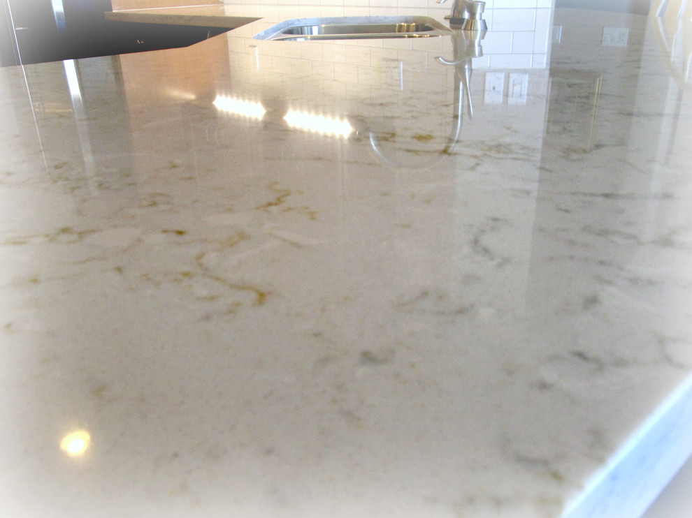 Pulsar Quartz by Silestone Transitional Kitchen Other by