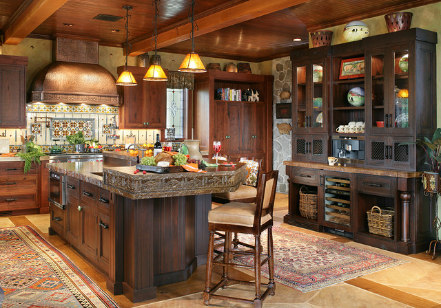 53 Sensationally rustic kitchens in mountain homes