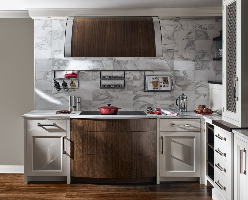 Eclectic kitchen photo in Boston