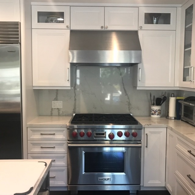 quartz counter top Kitchen Los Angeles by Cynthia Pedigo, C.M.K.B.D. Houzz AU