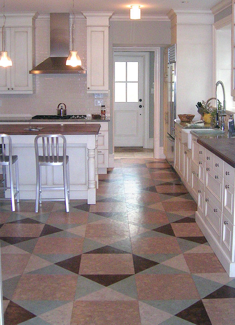 Quilt Style Globus Cork Floor In Kitchen Renovation Eclectic Kitchen Philadelphia By Globus Cork Houzz Au