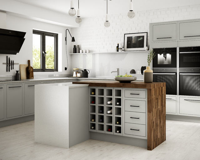 Radley Dove Grey - Contemporary - Kitchen - Other - by ...