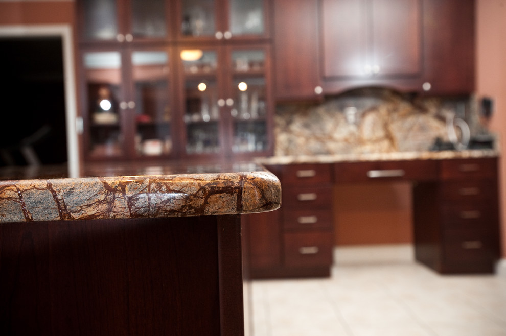 Inspiration for a contemporary kitchen remodel in DC Metro