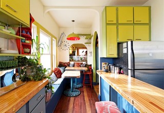 Yellow Kitchen Décor on Green Island - Soul & Lane