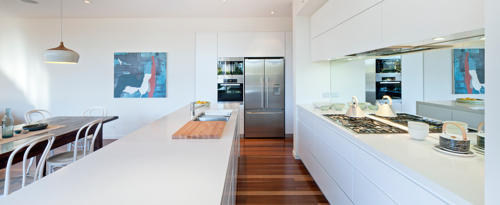 Moderne Küche in Canberra - Queanbeyan