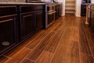 Realistic Wood-Look Tile - Contemporary - Kitchen - Phoenix - by ...